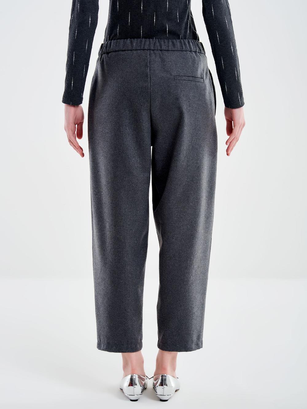 Vicolo Pantalone Carrot Fit Fesco di Lana – Vicolo Acquista Ora