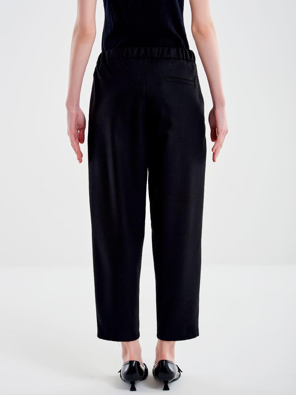 Vicolo Pantalone Carrot Fit Fesco di Lana – Vicolo Promozione Limitata