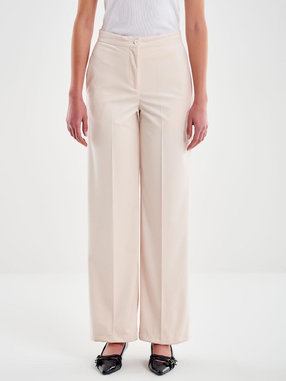 Vicolo Pantalone in Velluto Bianco Convenienza