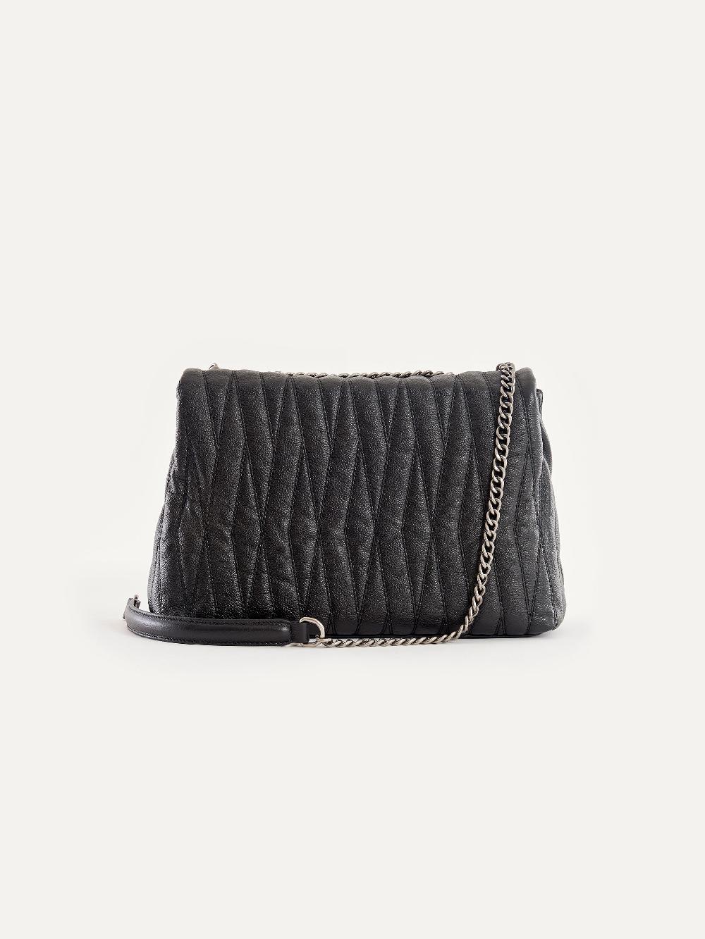 Vicolo Borsa Belleville Nero Qualità Garantita