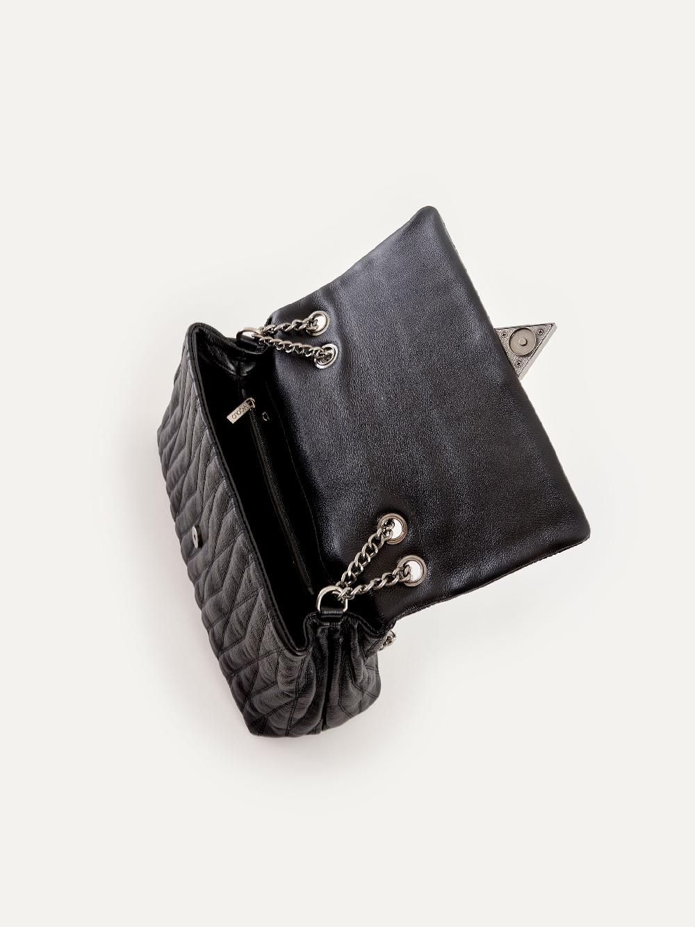 Vicolo Borsa Belleville Nero Qualità Garantita