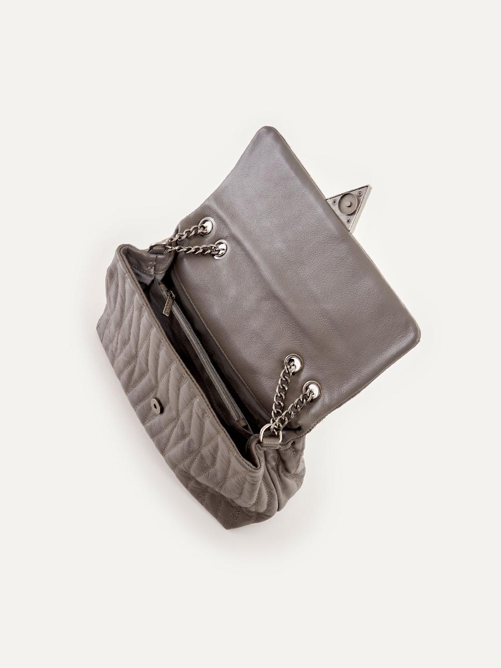 Vicolo Borsa Belleville Grigio Negozi Online