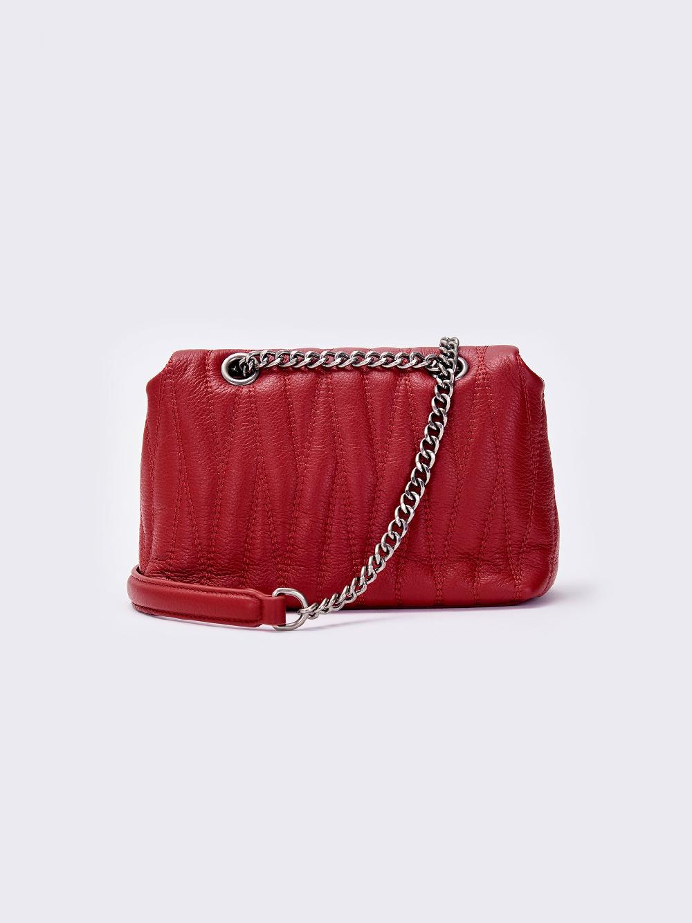 Vicolo Borsa Belleville Small Bordeaux Promozione Limitata