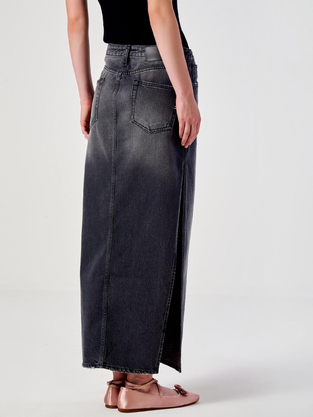 Vicolo Gonna Lunga in Denim – Vicolo Outlet