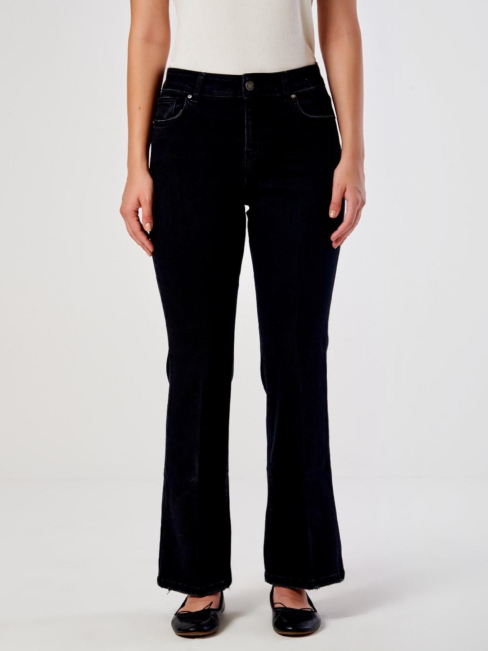Vicolo Jeans Icon Gisele NeroNero Negozio