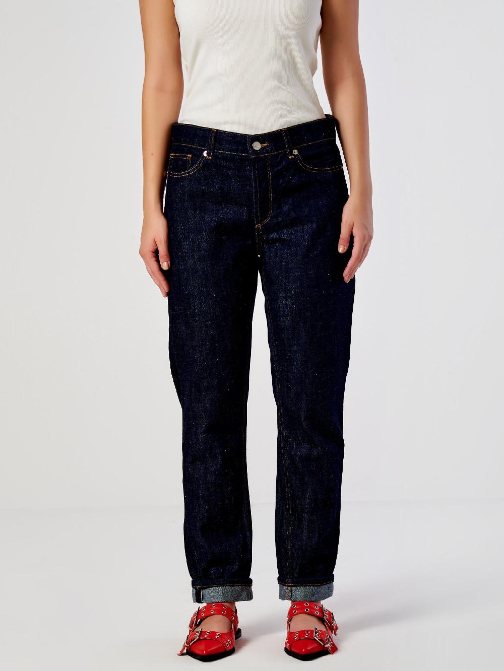 Vicolo Jeans Icon Piper Raw Blu In Linea