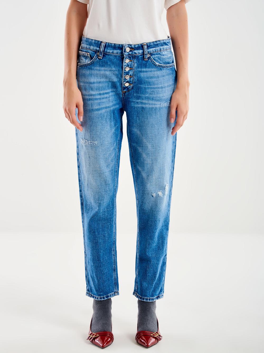 Vicolo Jeans Icon Piper Con Rotture Blu Promozione