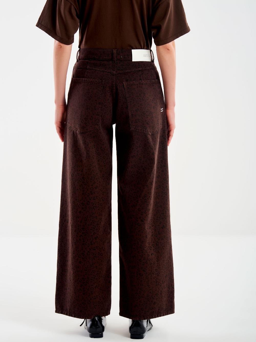 Vicolo Jeans Mia Animalier Moro Qualità Garantita