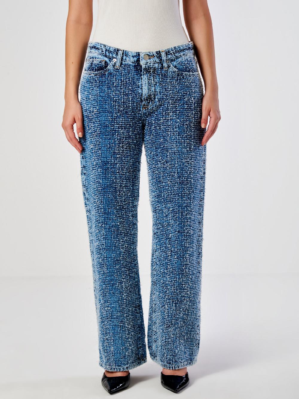 Vicolo Jeans Icon Alex Effetto AgugliatoBlu Negozi Online