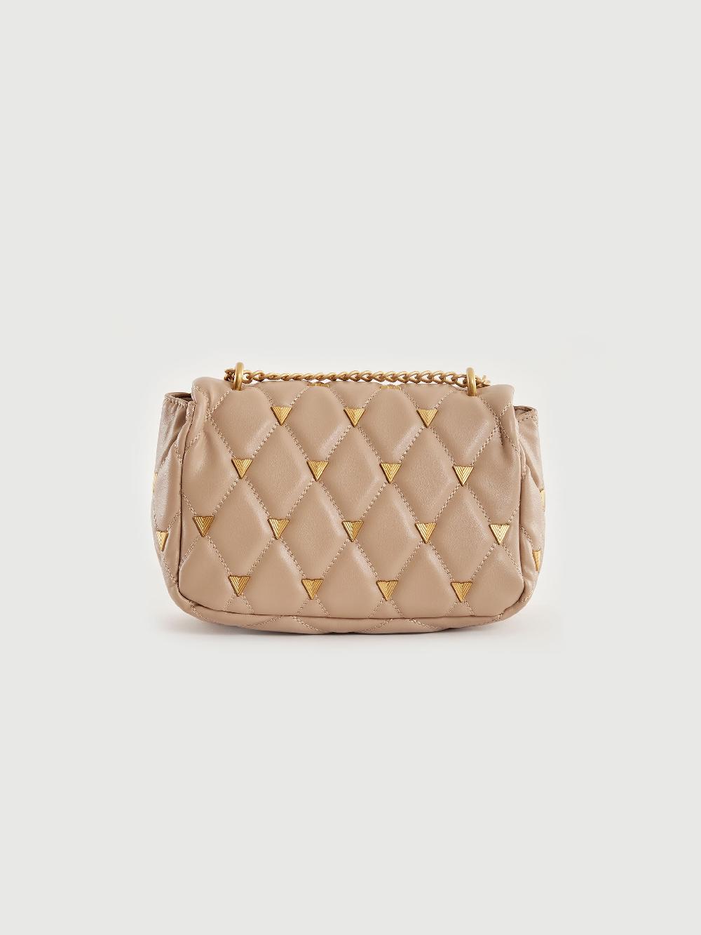 Vicolo Borsa Prisma Beige Saldi