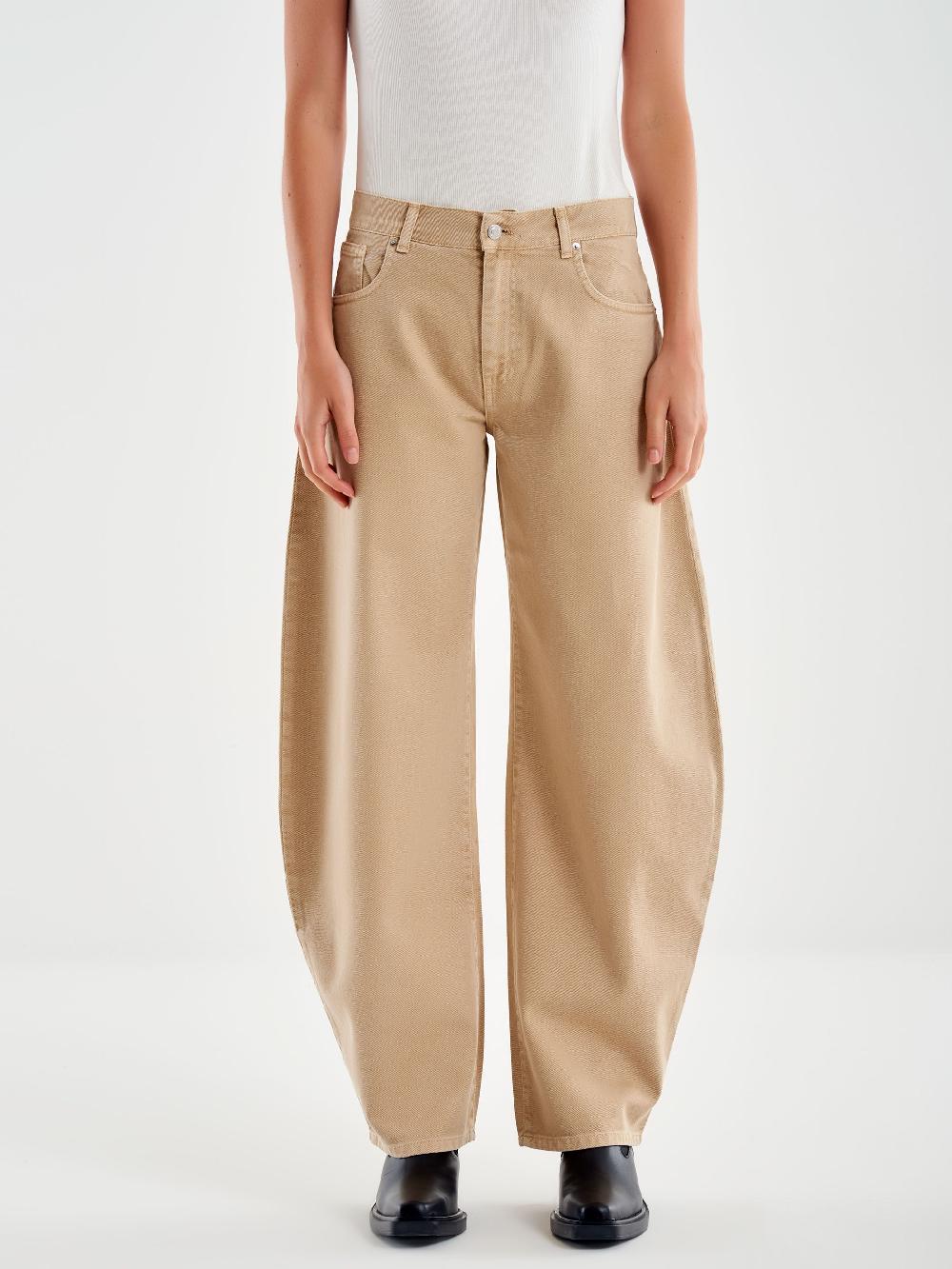 Vicolo Jeans Denise Ampio Beige Beige Hotsell
