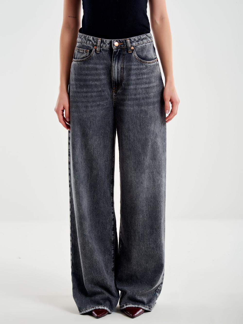 Vicolo Jeans Abby Ampi Grigi Nero I Più Venduti