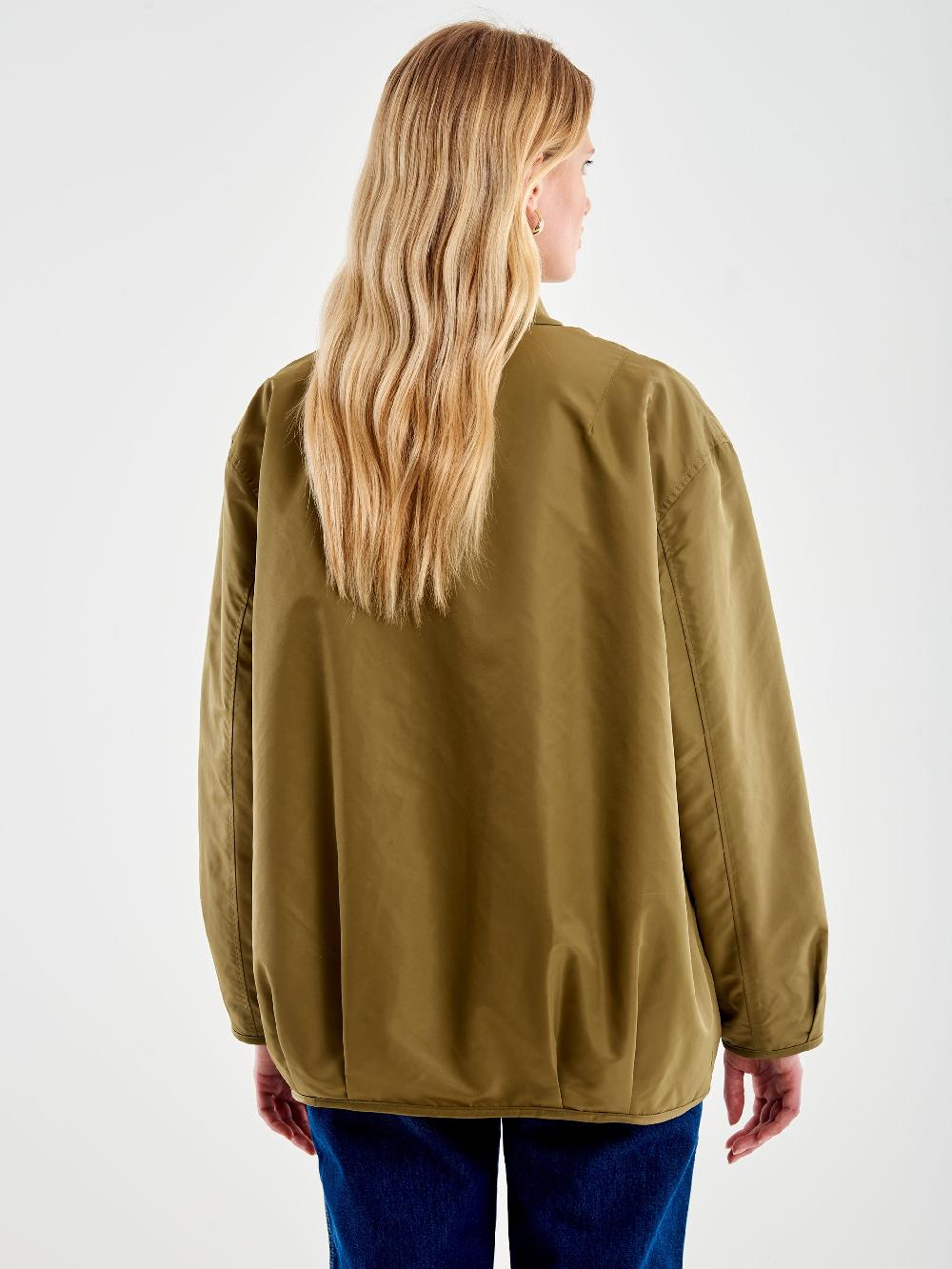 Vicolo Bomber Oversized Double Face Militare Vendite Flash