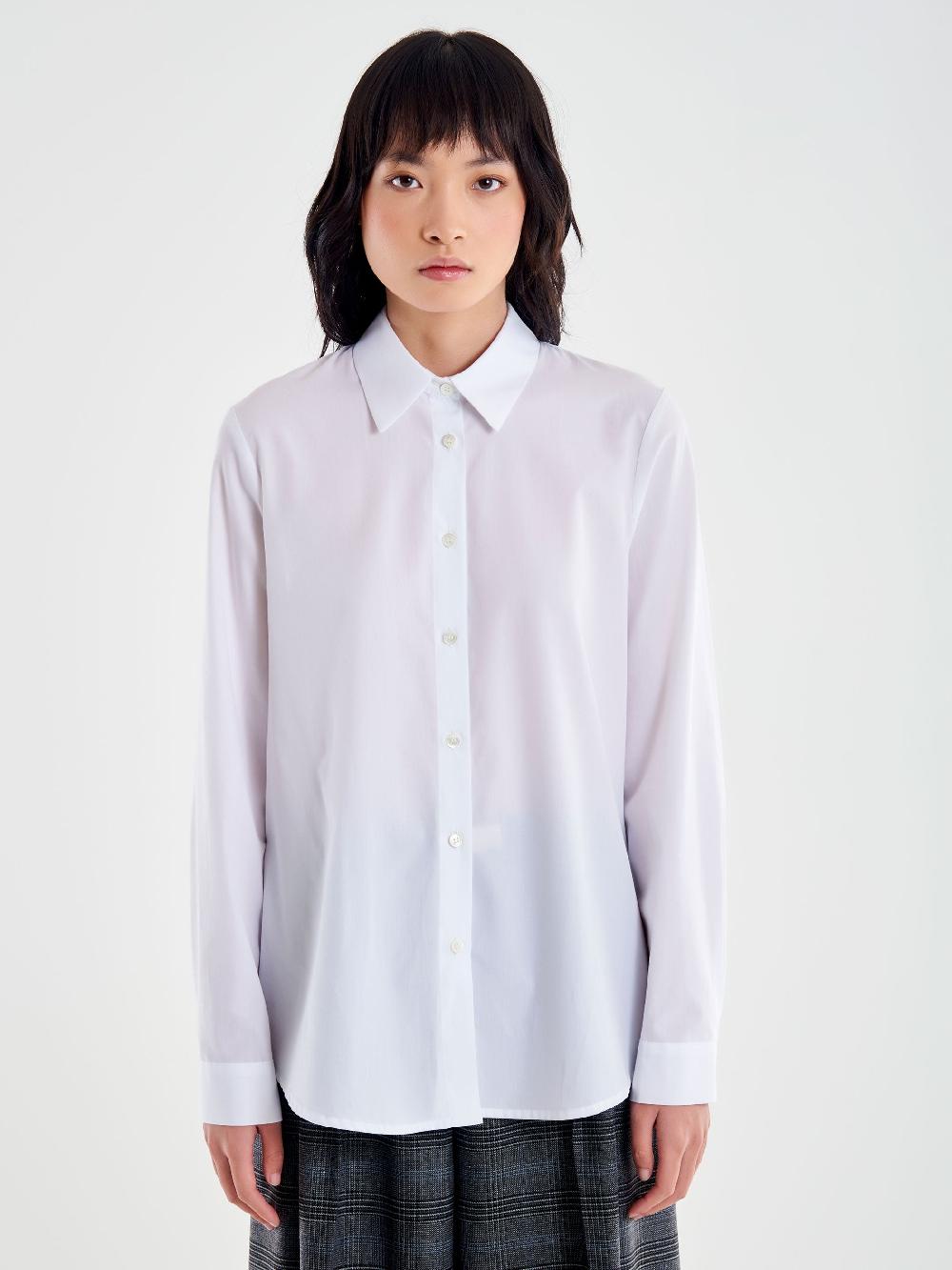 Vicolo Camicia Basic Bianco Acquista Ora