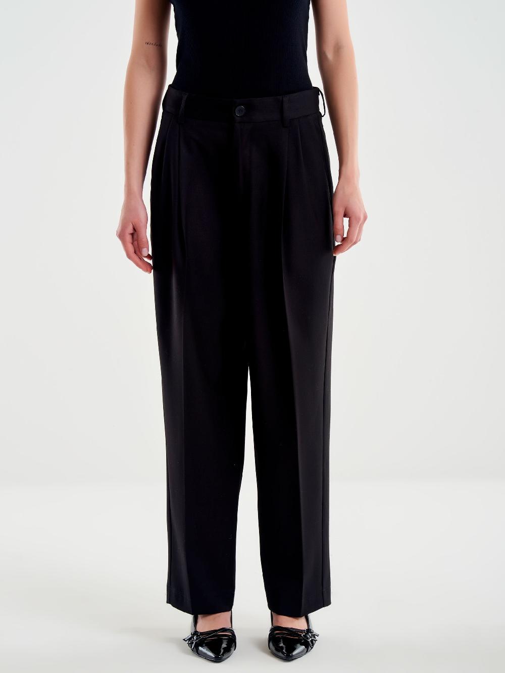 Vicolo Pantalone Maschile Nero Outlet