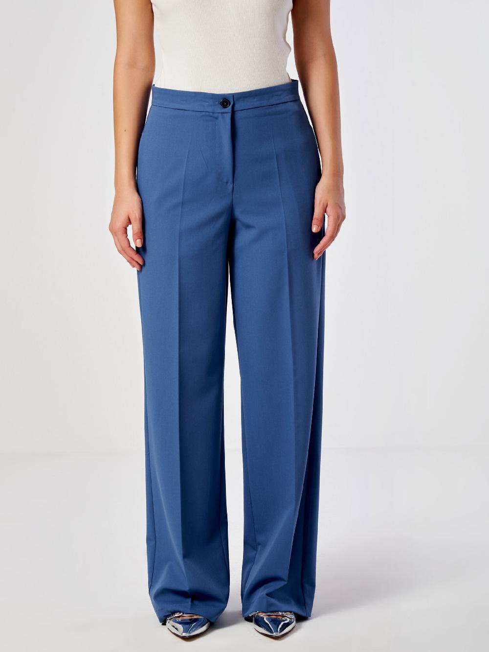 Vicolo Pantalone Palazzo Basic Blu I Più Venduti