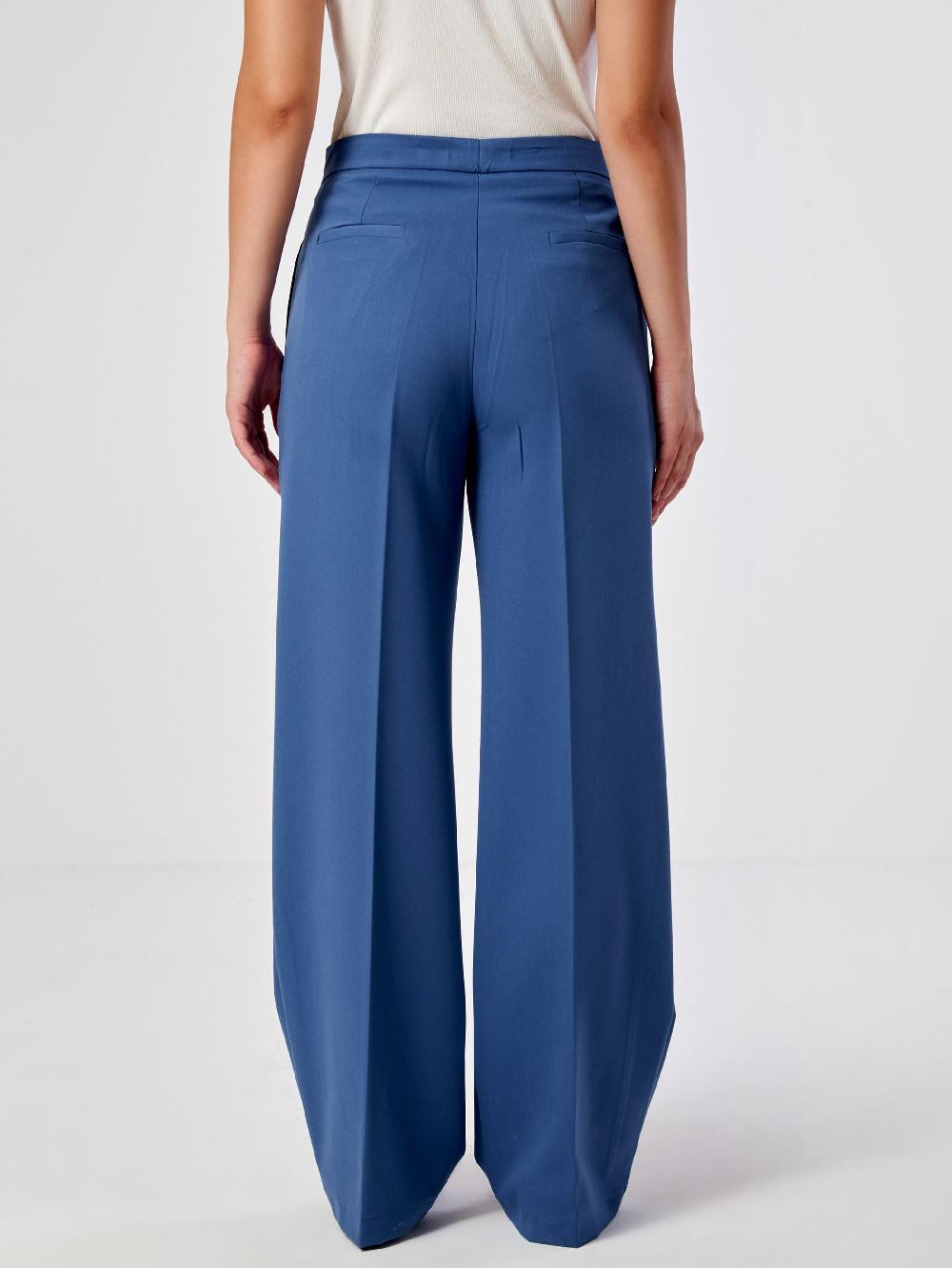 Vicolo Pantalone Palazzo Basic Blu I Più Venduti