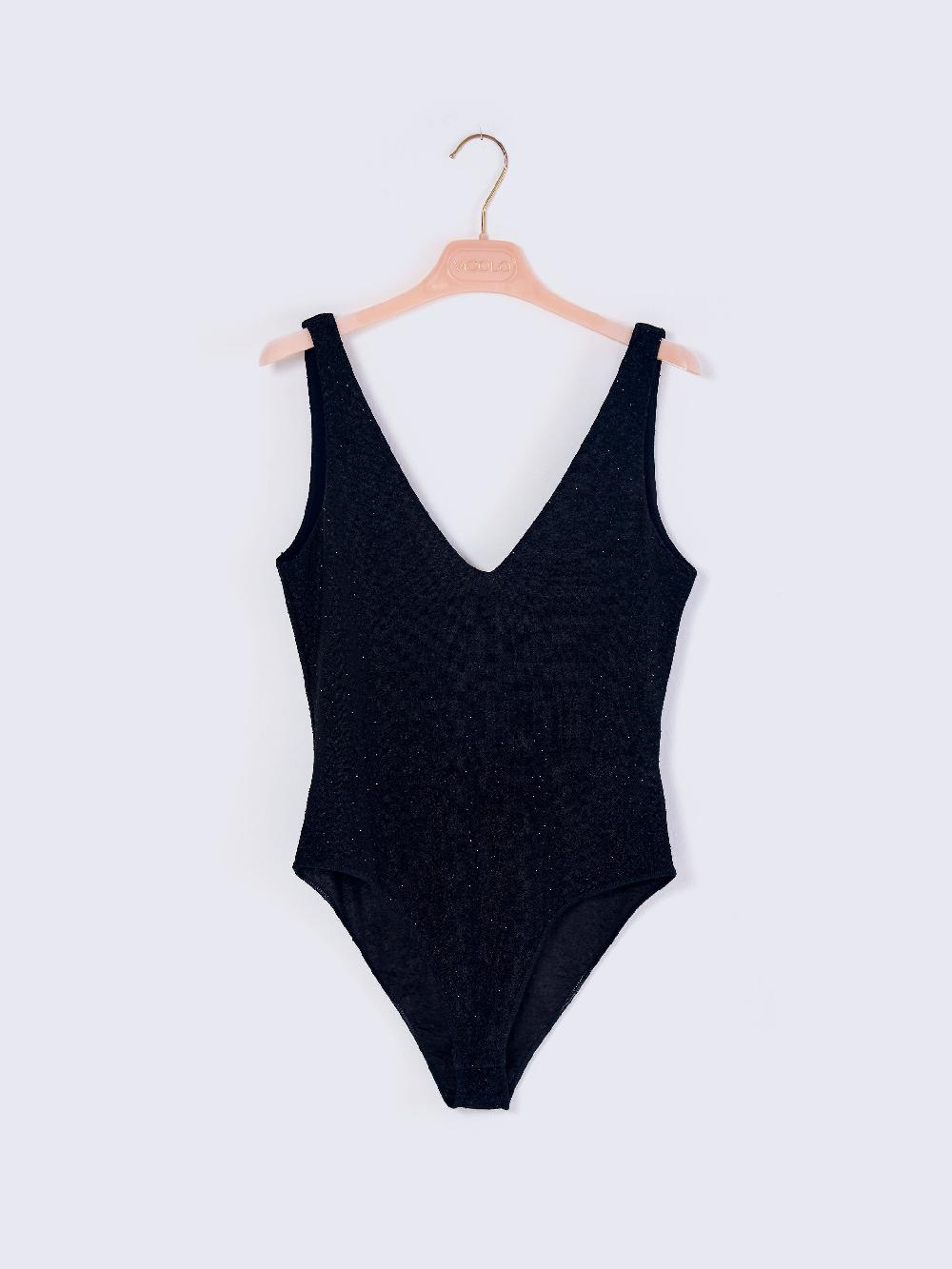Vicolo Body con StrassNero Shopping Online
