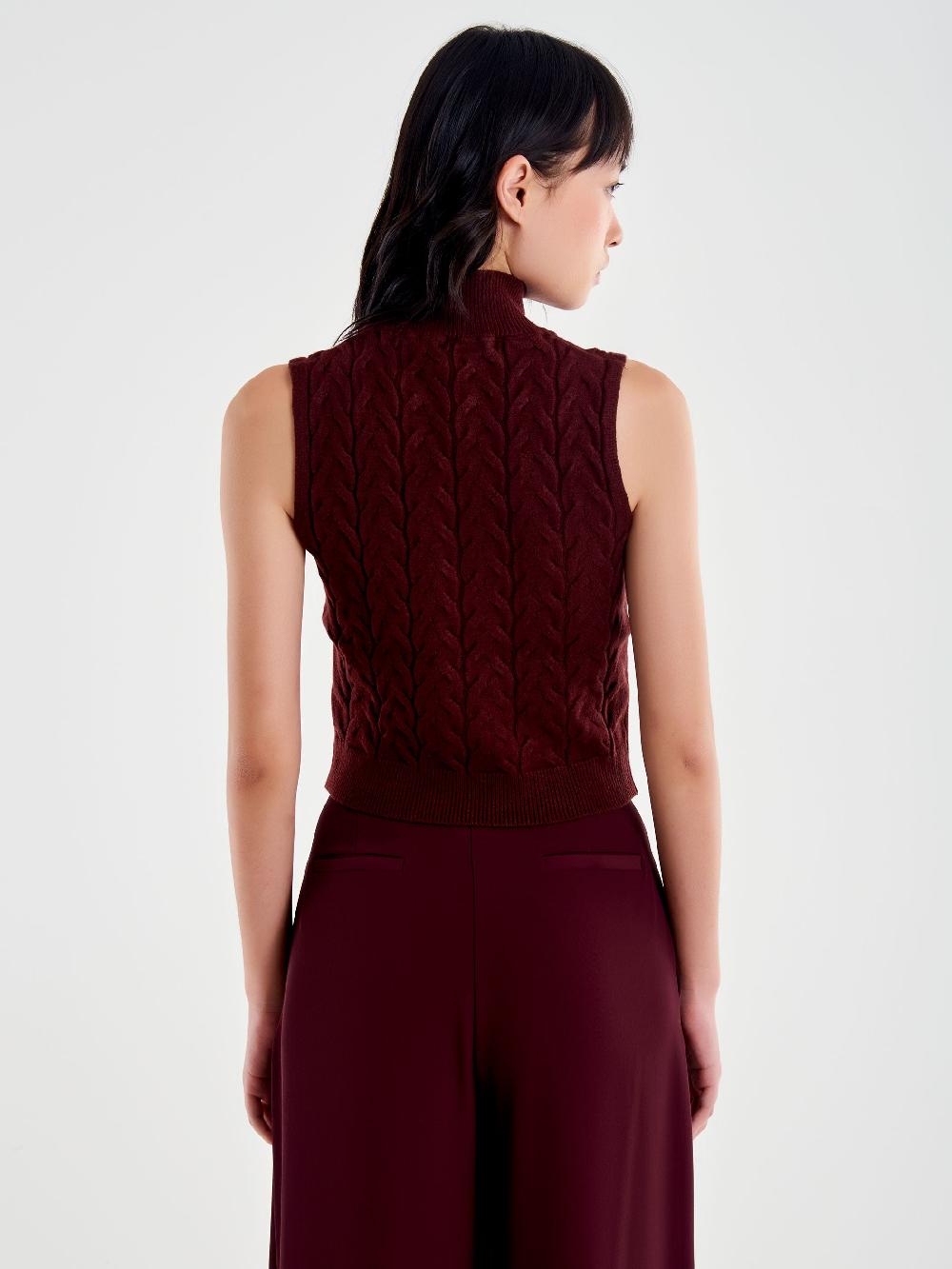 Vicolo Dolcevita Trecce Bordeaux Saldi