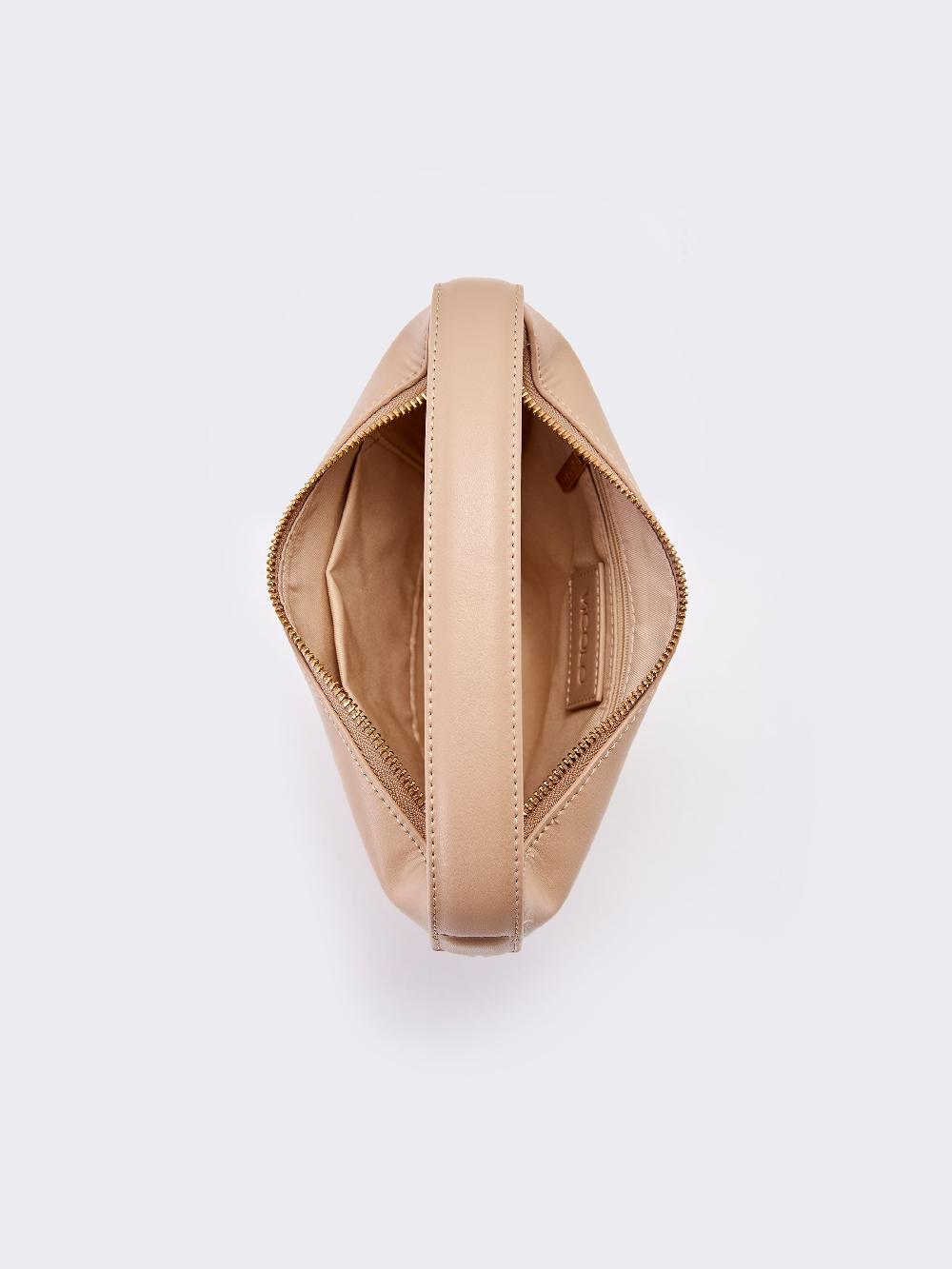 Vicolo Borsa Croissant Beige Negozio