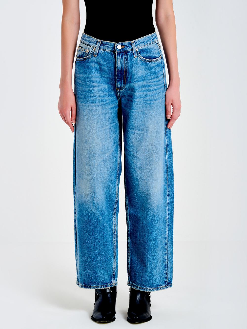 Vicolo Jeans Xenobia Ampio Blu Fino Al -60%