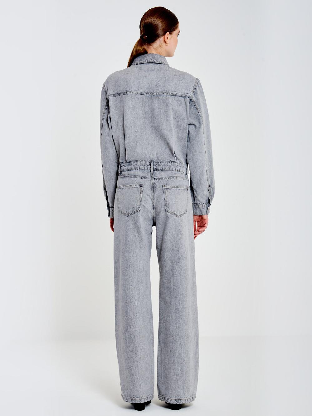 Vicolo Tuta in Denim Grigio – Vicolo Affare Del Giorno
