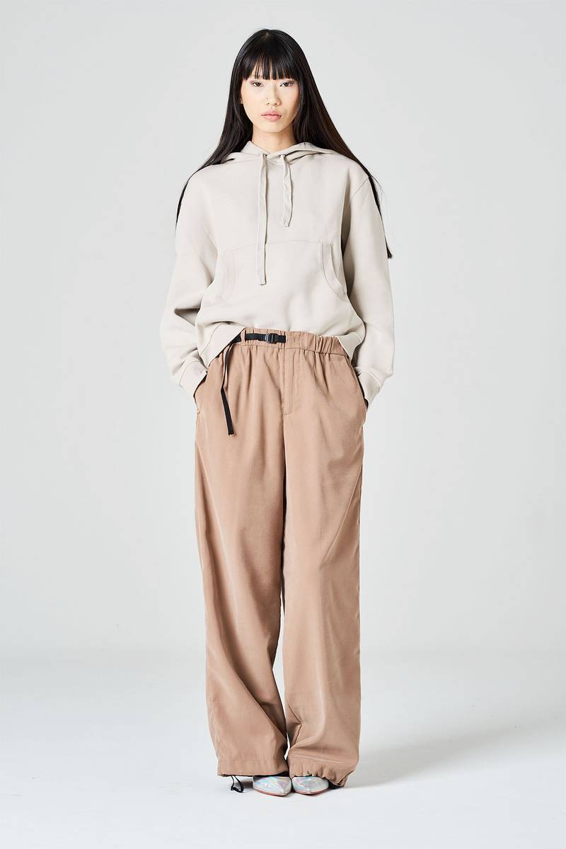 White sand Pantalone palazzo Saldi