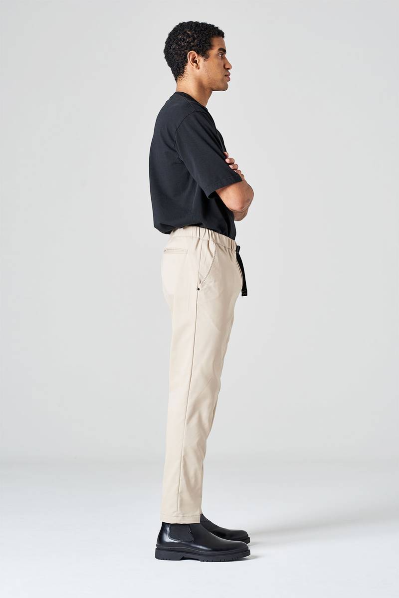 White sand Pantalone in tessuto active stretch di cotone Negozio