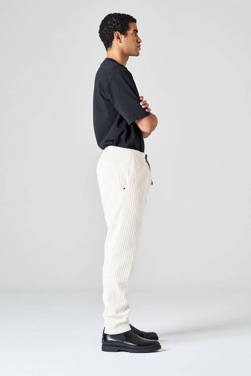 White sand Pantalone in velluto a costa larga Nuova