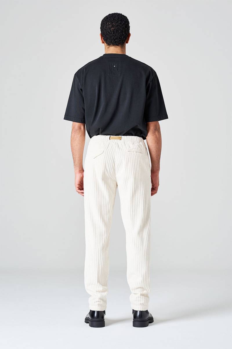 White sand Pantalone in velluto a costa larga Nuova