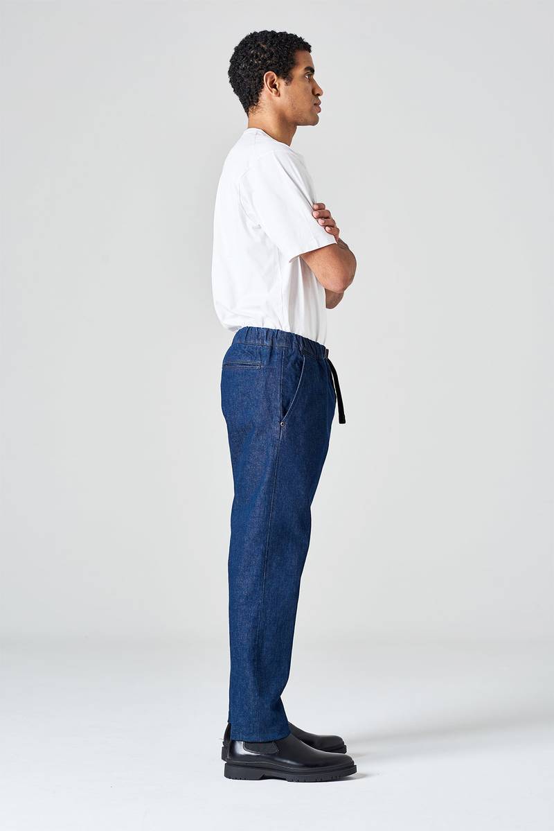 White sand Pantalone in denim cimosato Moda