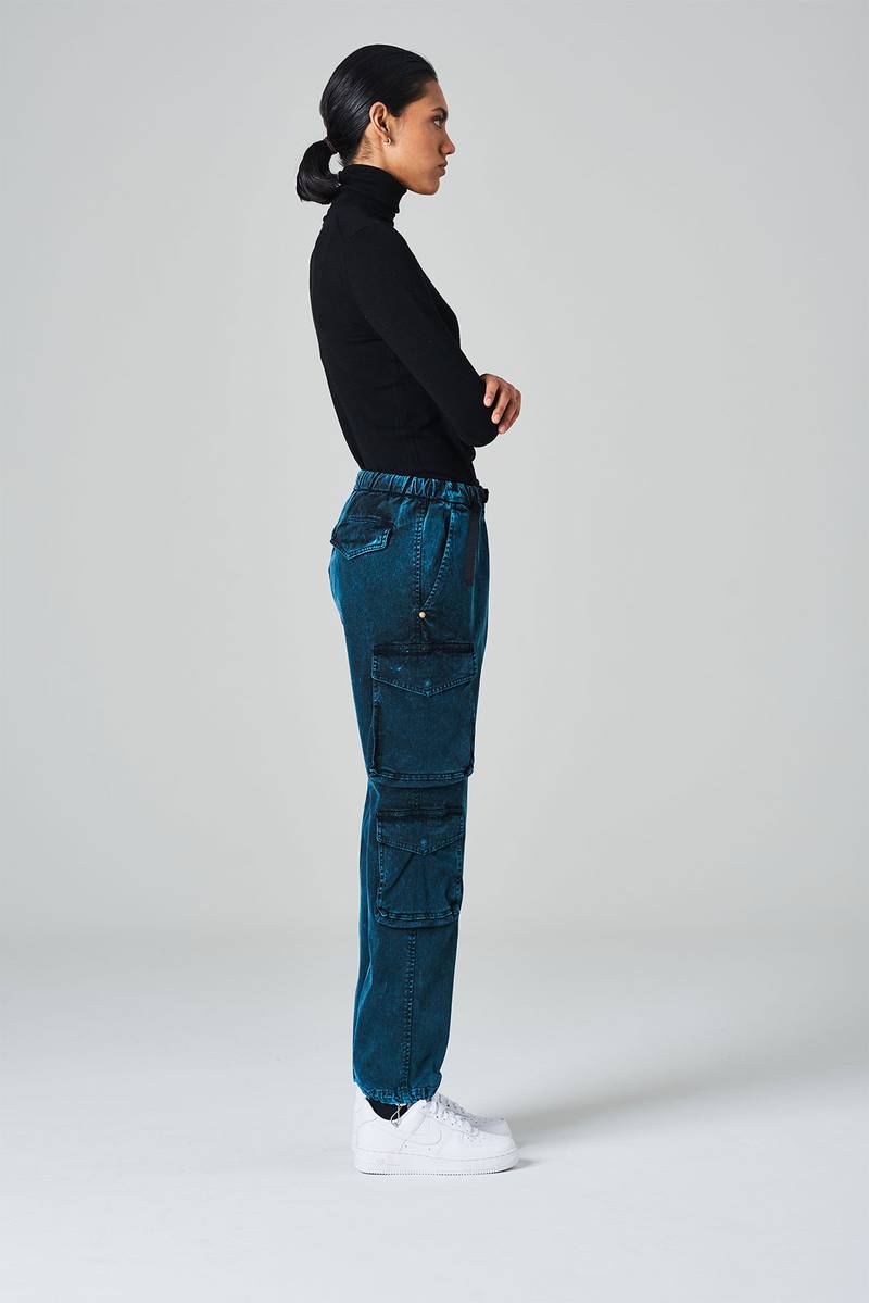 White sand Pantalone tasconato con laccio Italy
