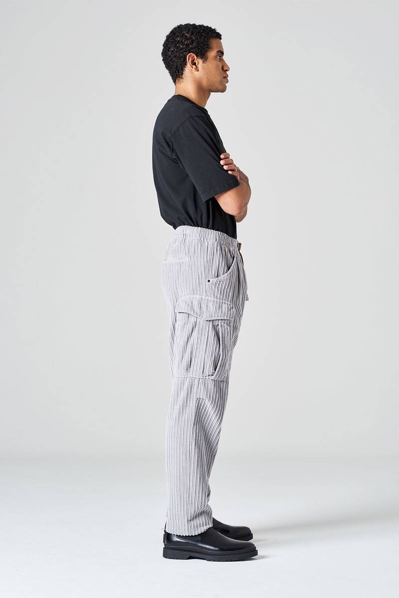 White sand Pantalone cargo in gabardina Qualità