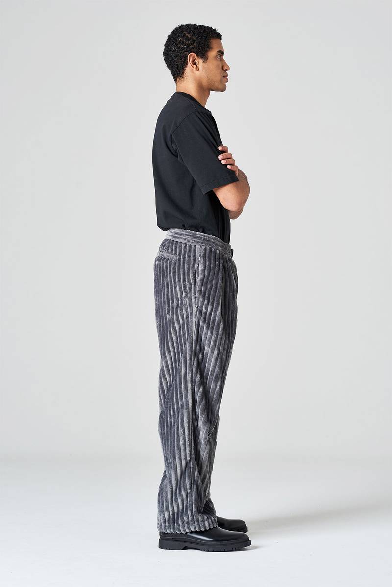 White sand Pantalone gamba larga in velluto Spedizione Gratuita