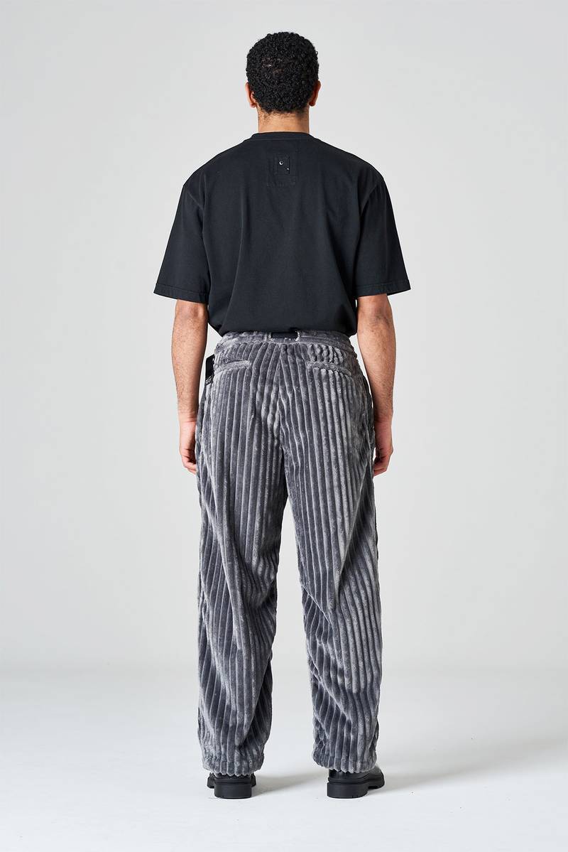 White sand Pantalone gamba larga in velluto Spedizione Gratuita