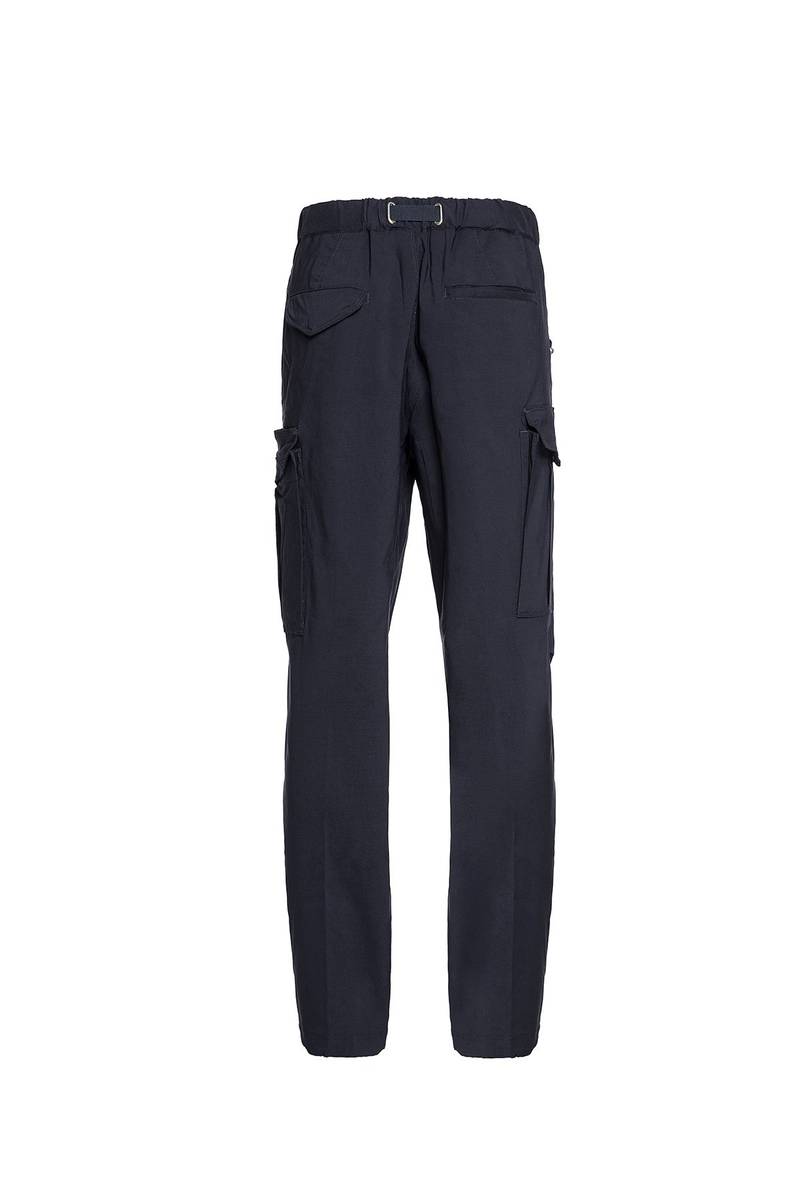 White sand Pantaloni cargo con gamba dritta in tessuto tecnico stretch Sottocosto