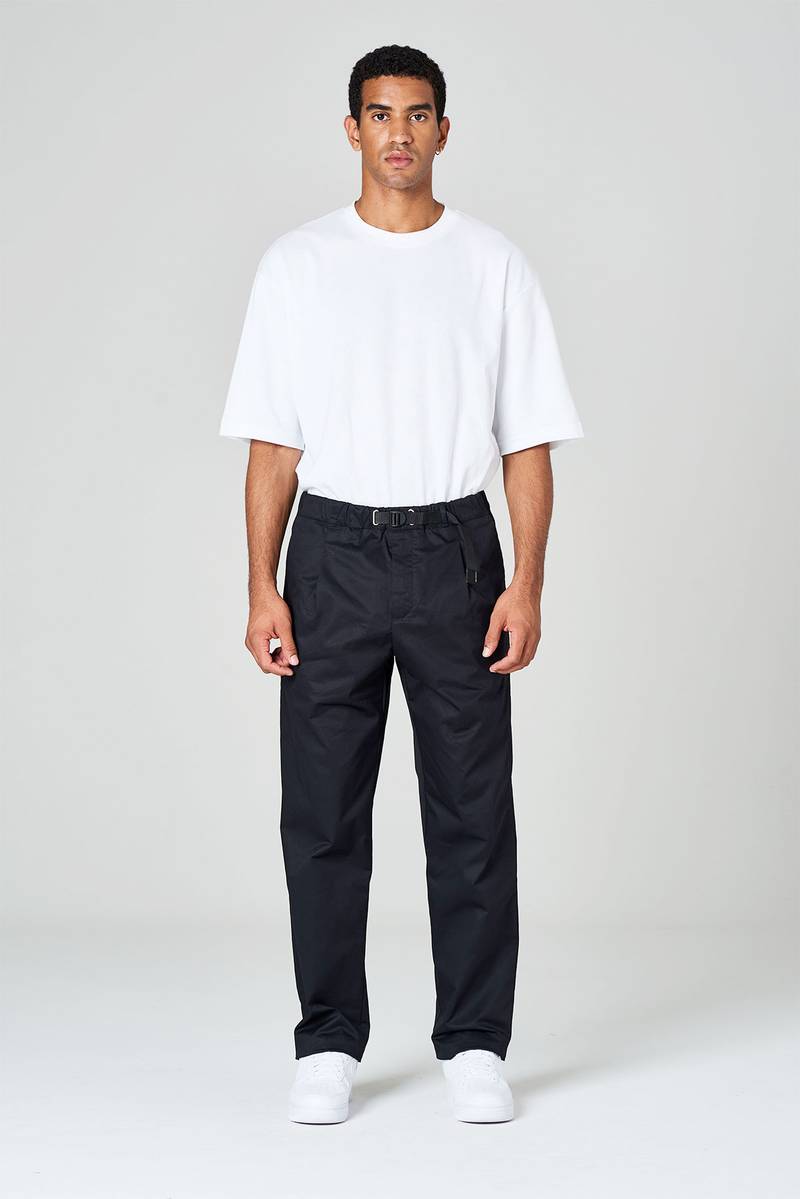 White sand Pantalone modello tuta con pinces Offerta