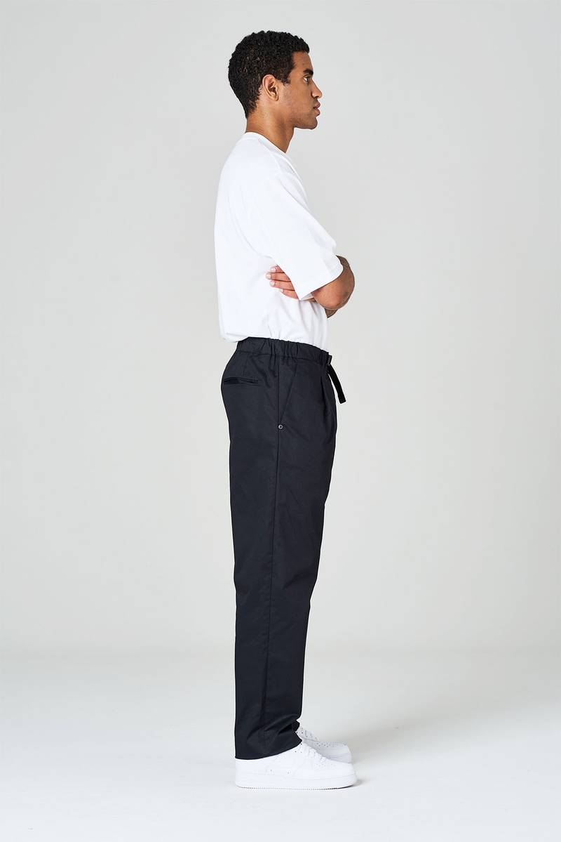 White sand Pantalone modello tuta con pinces Offerta