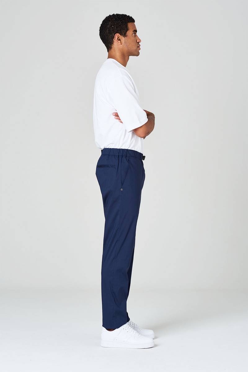 White sand Pantaloni in tela paracadute elasticizzata con vita elasticizzata Hotsell