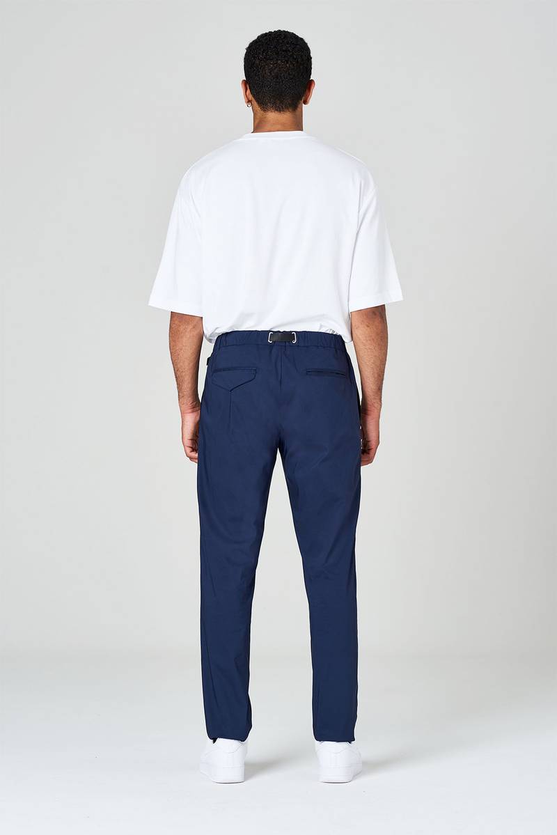 White sand Pantaloni in tela paracadute elasticizzata con vita elasticizzata Hotsell
