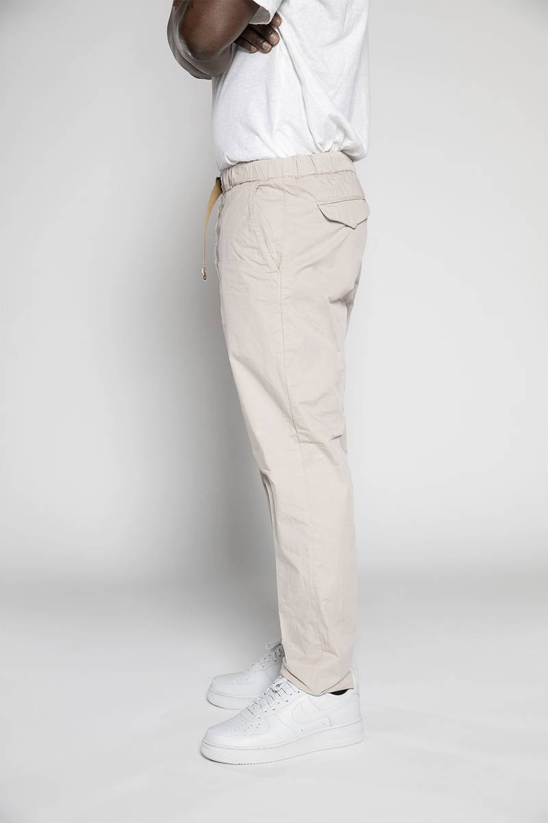White sand Pantaloni in tela paracadute di cotone I Più Venduti