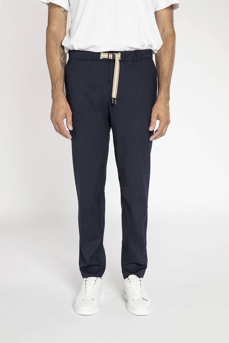 White sand Pantalone in tessuto effetto lana Promozione