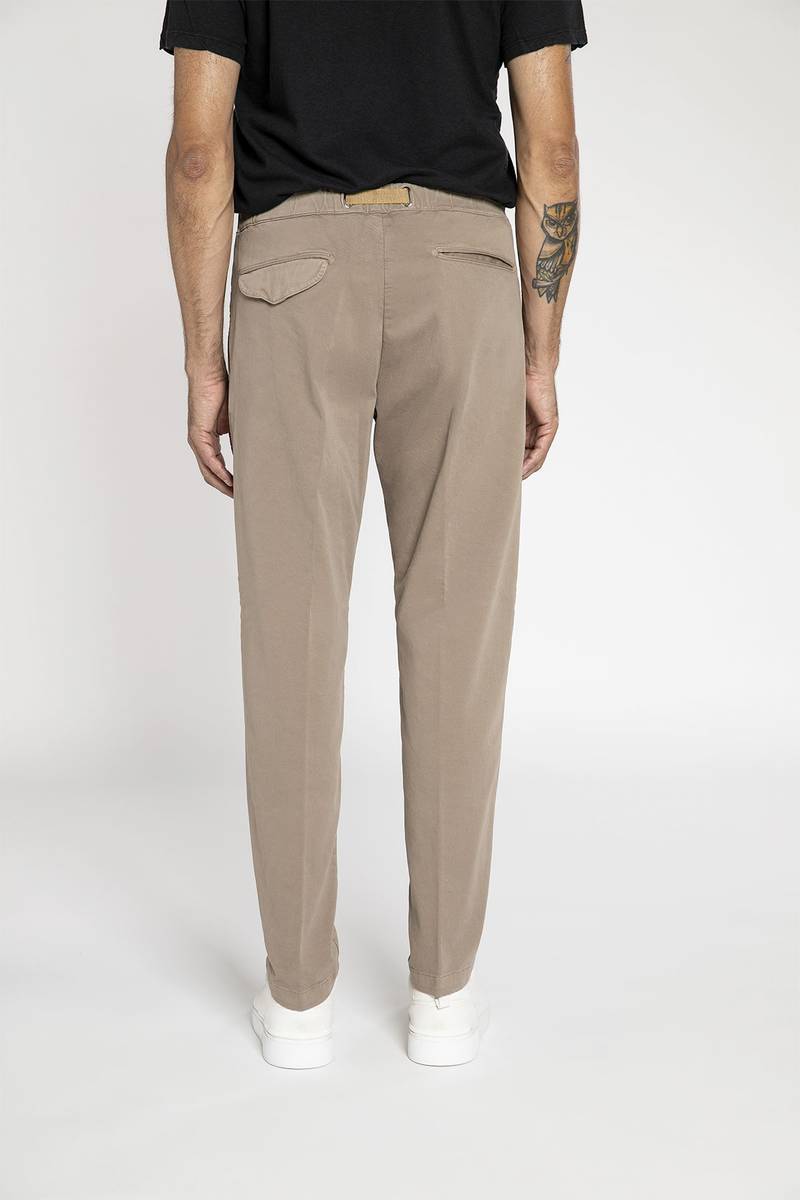 White sand Pantalone in cotone stretch Consegna Veloce