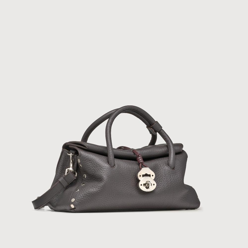 Zanellato BORSA DOTTA® SMALL IN PELLE MARTELLATA BROWN DOLCE AMARO | Zanellato Vendita Economica