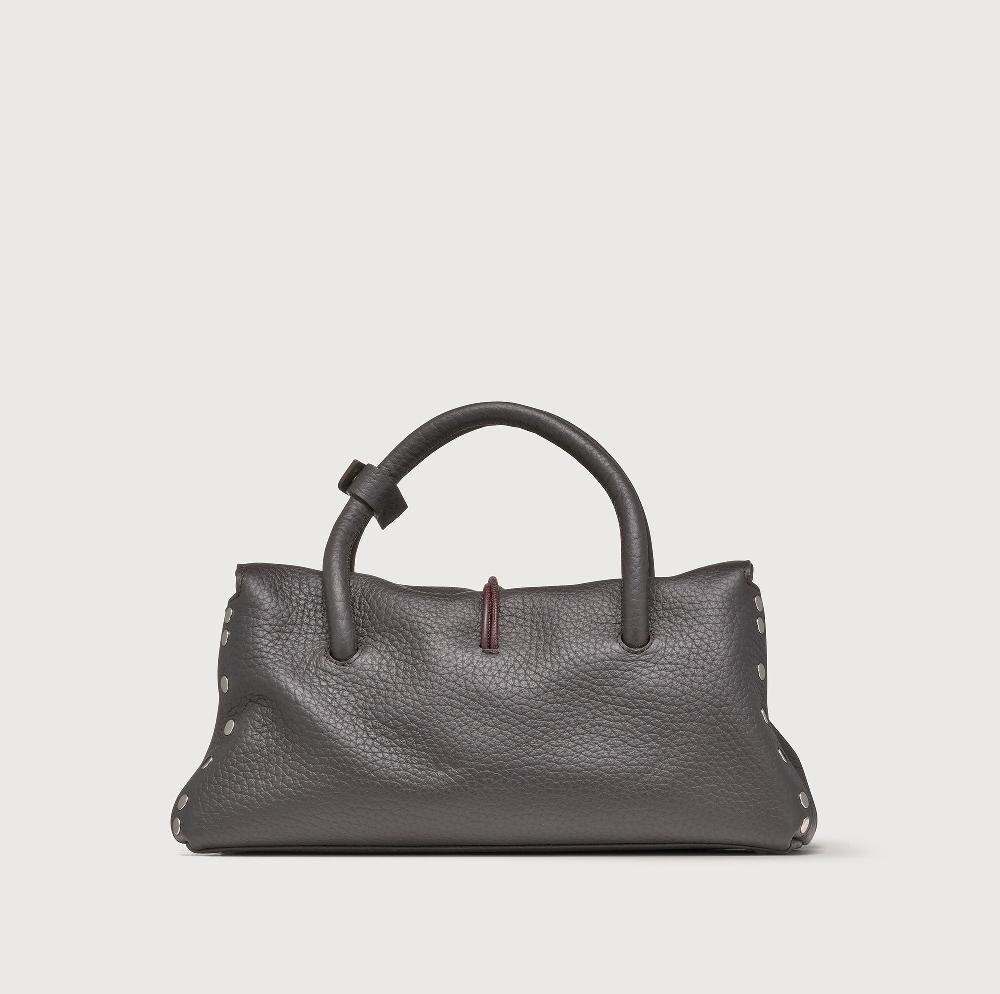 Zanellato BORSA DOTTA® SMALL IN PELLE MARTELLATA BROWN DOLCE AMARO | Zanellato Vendita Economica
