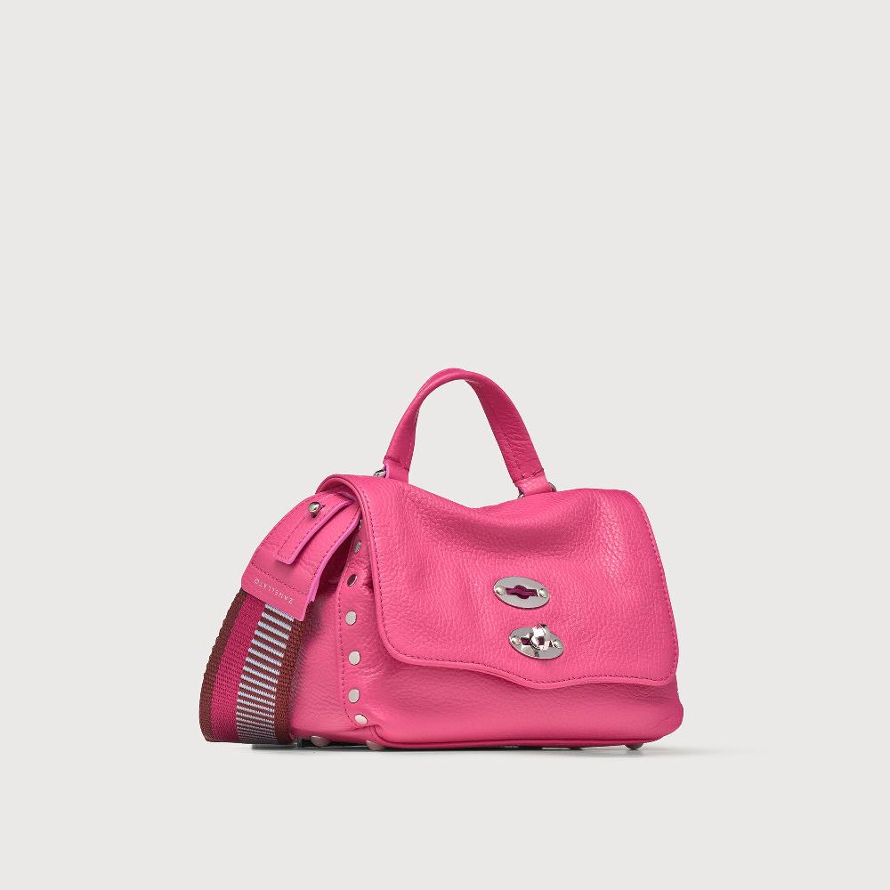Zanellato BORSA POSTINA® BABY IN PELLE MARTELLATA PINK ORCHIDEA | Zanellato I Più Venduti