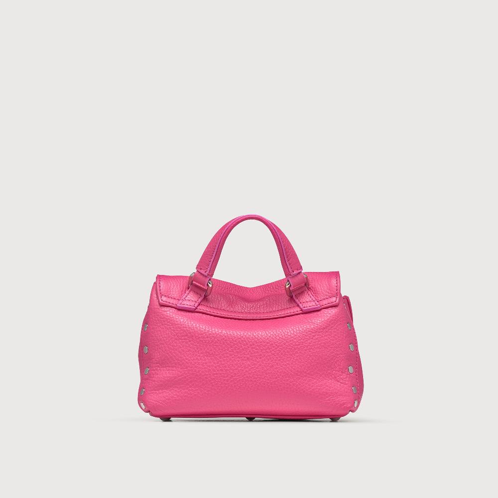 Zanellato BORSA POSTINA® BABY IN PELLE MARTELLATA PINK ORCHIDEA | Zanellato Vendite Flash