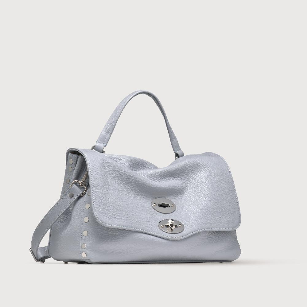 Zanellato BORSA POSTINA® SMALL IN PELLE MARTELLATA GREY CLOUD | Zanellato In Saldo