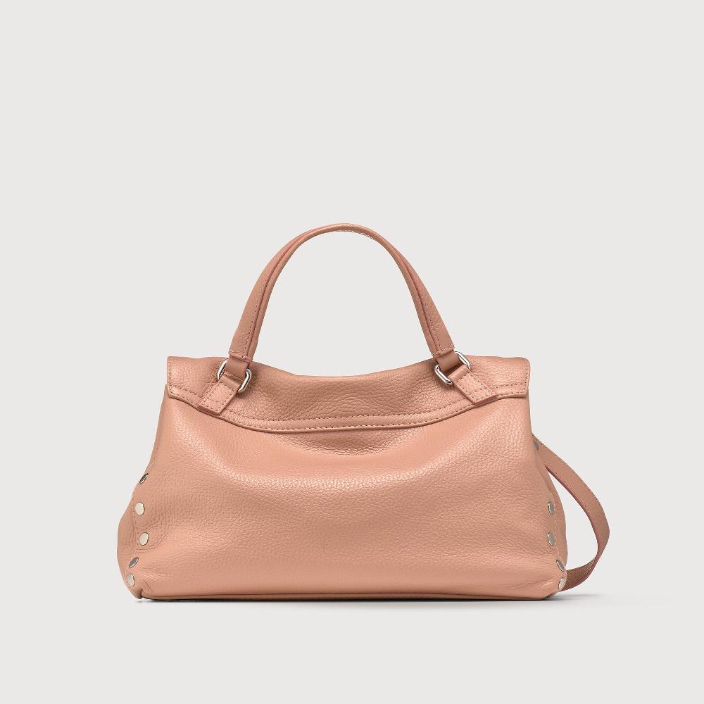 Zanellato BORSA POSTINA® SMALL IN PELLE MARTELLATA PINK NUDE | Zanellato Moda