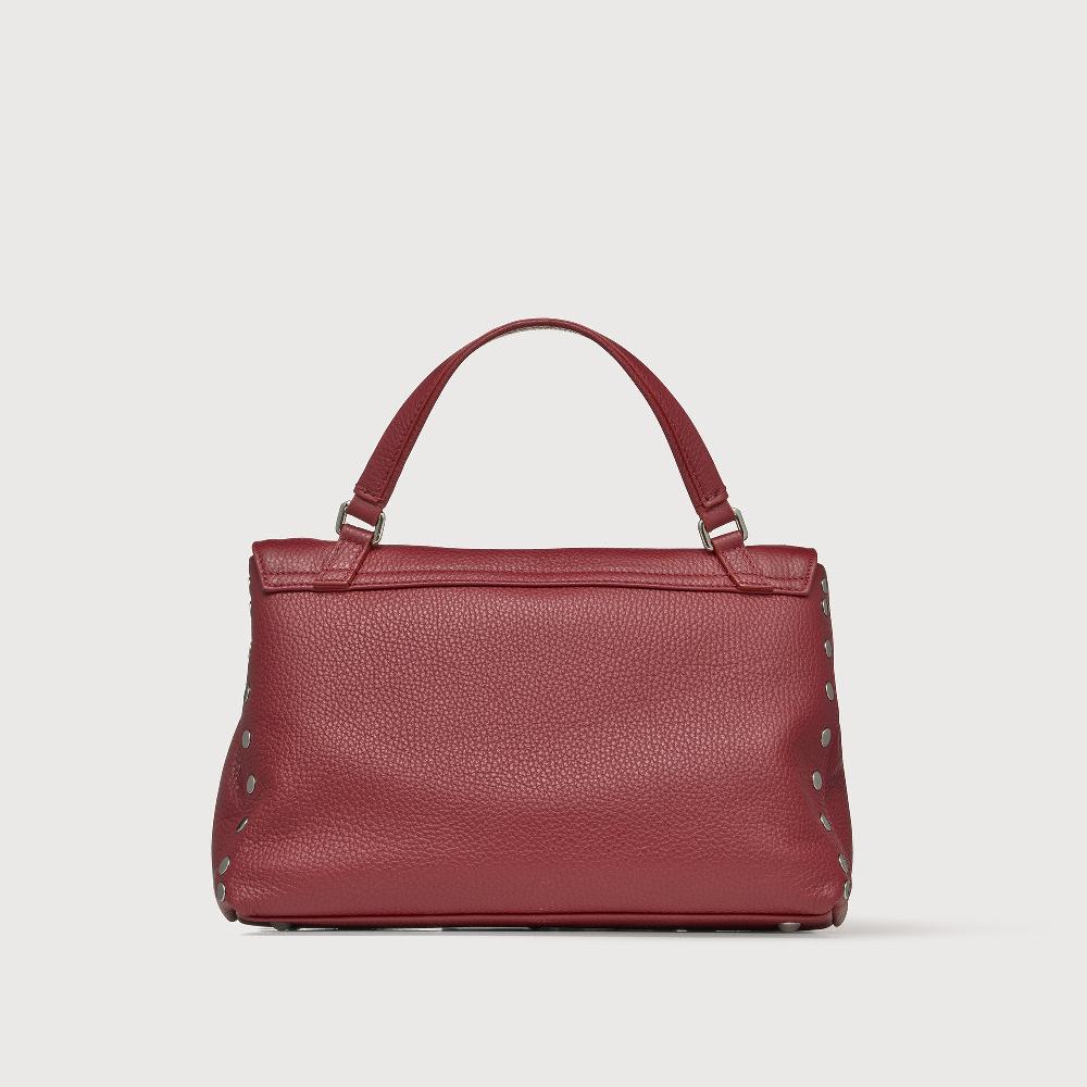 Zanellato BORSA POSTINA® SMALL IN PELLE MARTELLATA RED OPERA | Zanellato Nuovo